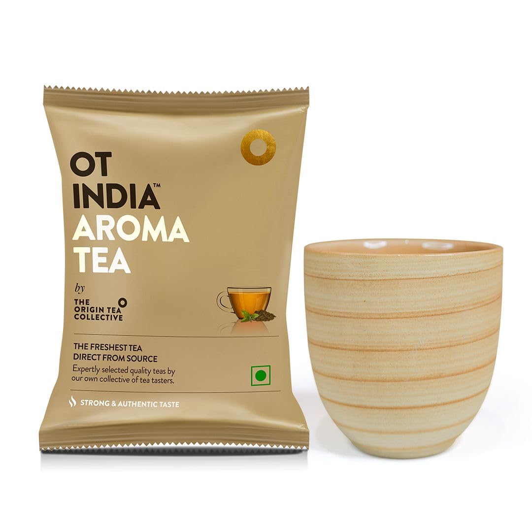 OT India Aroma Tea - Strong & Authentic Taste Traditional Tea (200gm) with Kulhad Ceramic Cup (B0CVN8J9HP) Amazon Price History, Amazon Price Tracker