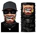 12-in-1 Magic Scarf,Skeleton Skull Flag Seamless Bandana, Face Mask,fishing mask, Thin Ski Mask, Neck Warmer Balaclava Bandana for Raves, Dust, Riding Bike, Motorcycle, Outdoor Activities (cigar men)