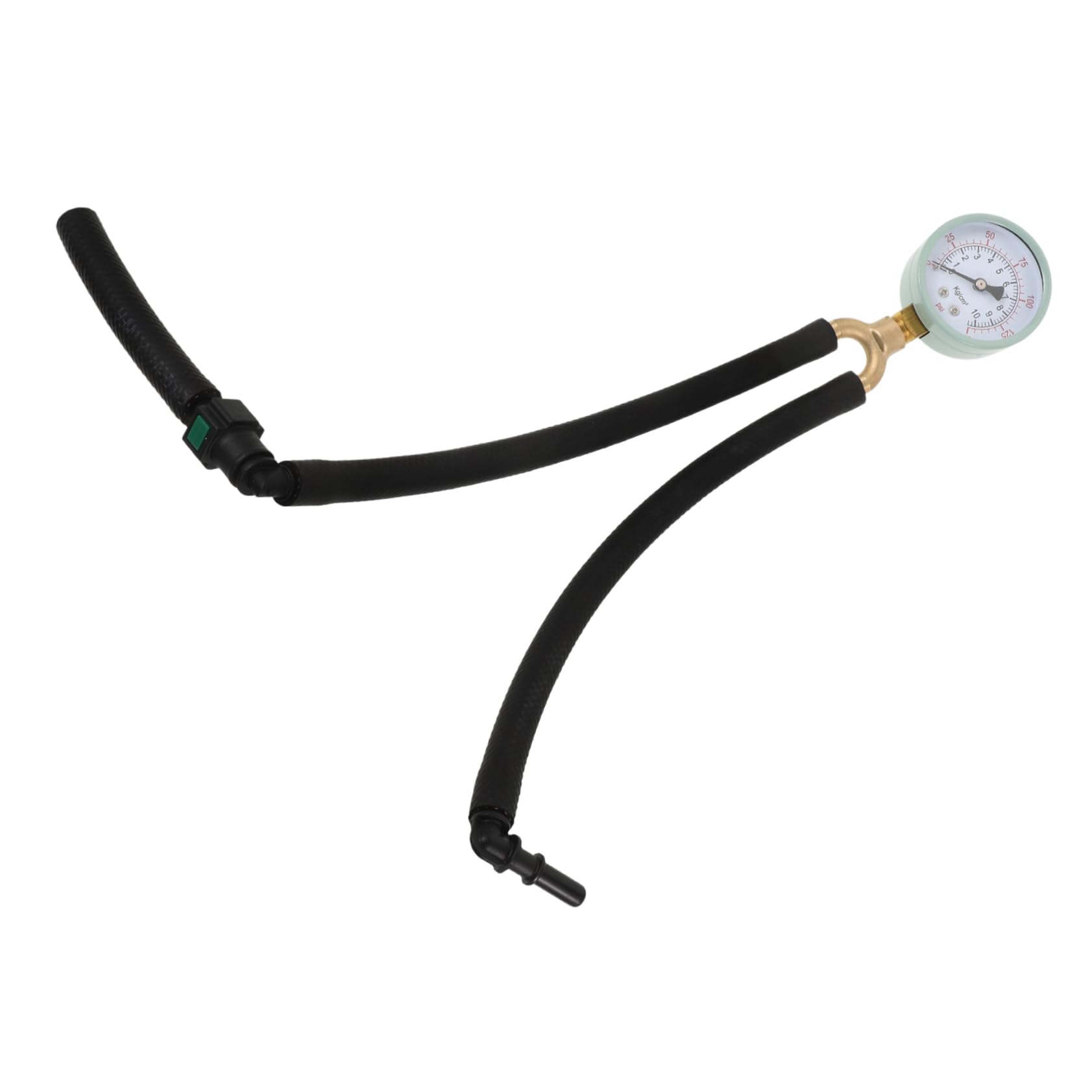 ULTECHNOVO 4piezas Medidor De Presión De Gasolina para Automóviles Manómetro De Prueba De Combustible Herramienta De Rápida y Precisa para Mecánicos y Propietarios De Vehículos