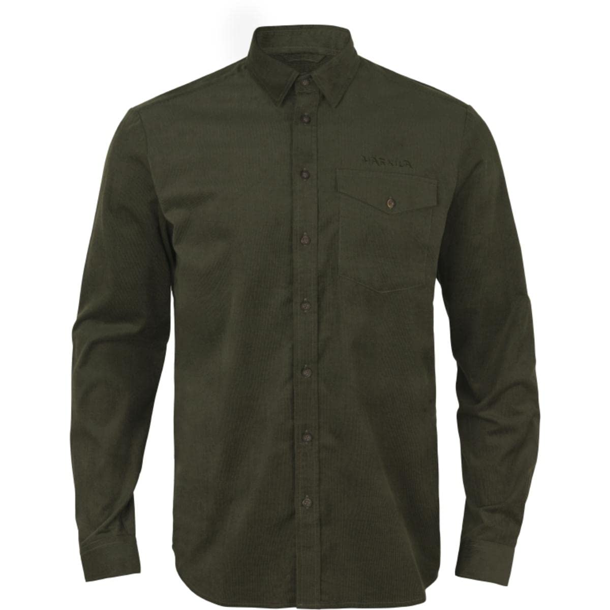 Härkila Willow Harkila Kaldfjord Corduroy Shirt Green - Attractive, Contemporary Yet Classic, Shirt, For Hunting And Leisure Use.