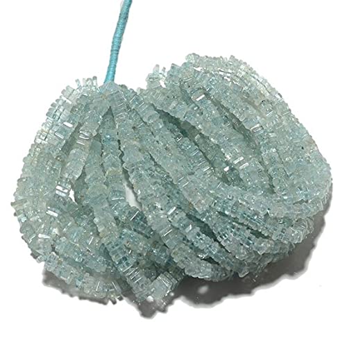 Apatite bleue 5mm en fils heishi pour résoudre vos besoins de pierres naturelles de création