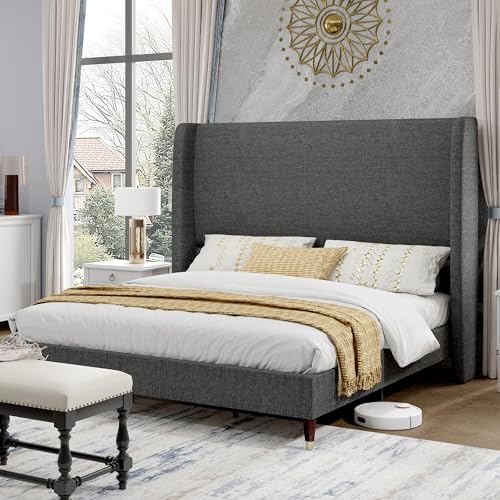 PaPaJet King Linen Wingback