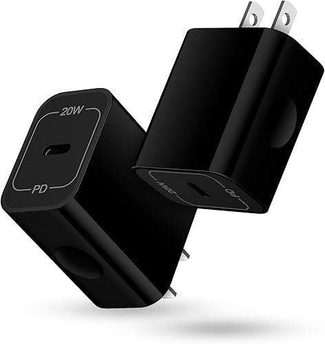 Cargador de teléfono Samsung de 20 W tipo C de carga rápida para Samsung Galaxy A54 5G, A14, S24, S23 Ultra, S22, S21 S20, paquete de 2 cargadores