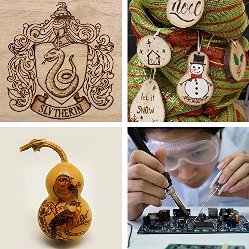 Wood Burning Kit, Professional Kit Wood Burning Tool Kits For All Skill Sets, Pyrography Pens For Carving Soldering Wood Crafts And Signs #TOP5