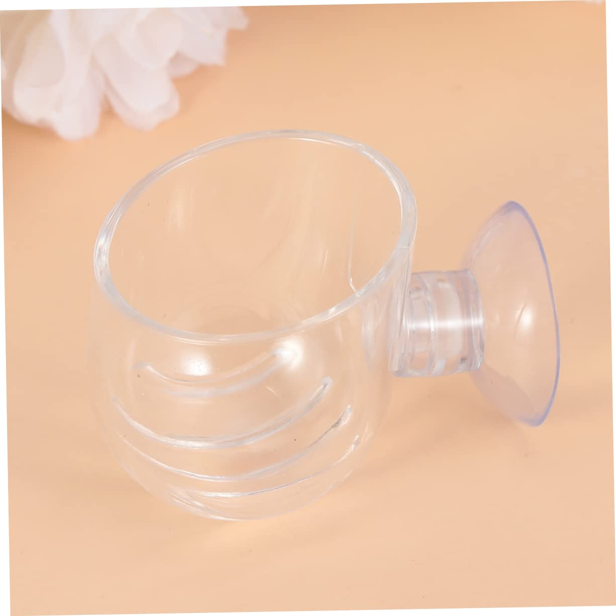 Yardwe Automatic Fish Feeder Feeding Cup Warm Food Dish Perfect for Aquarium Easy to Install Observe