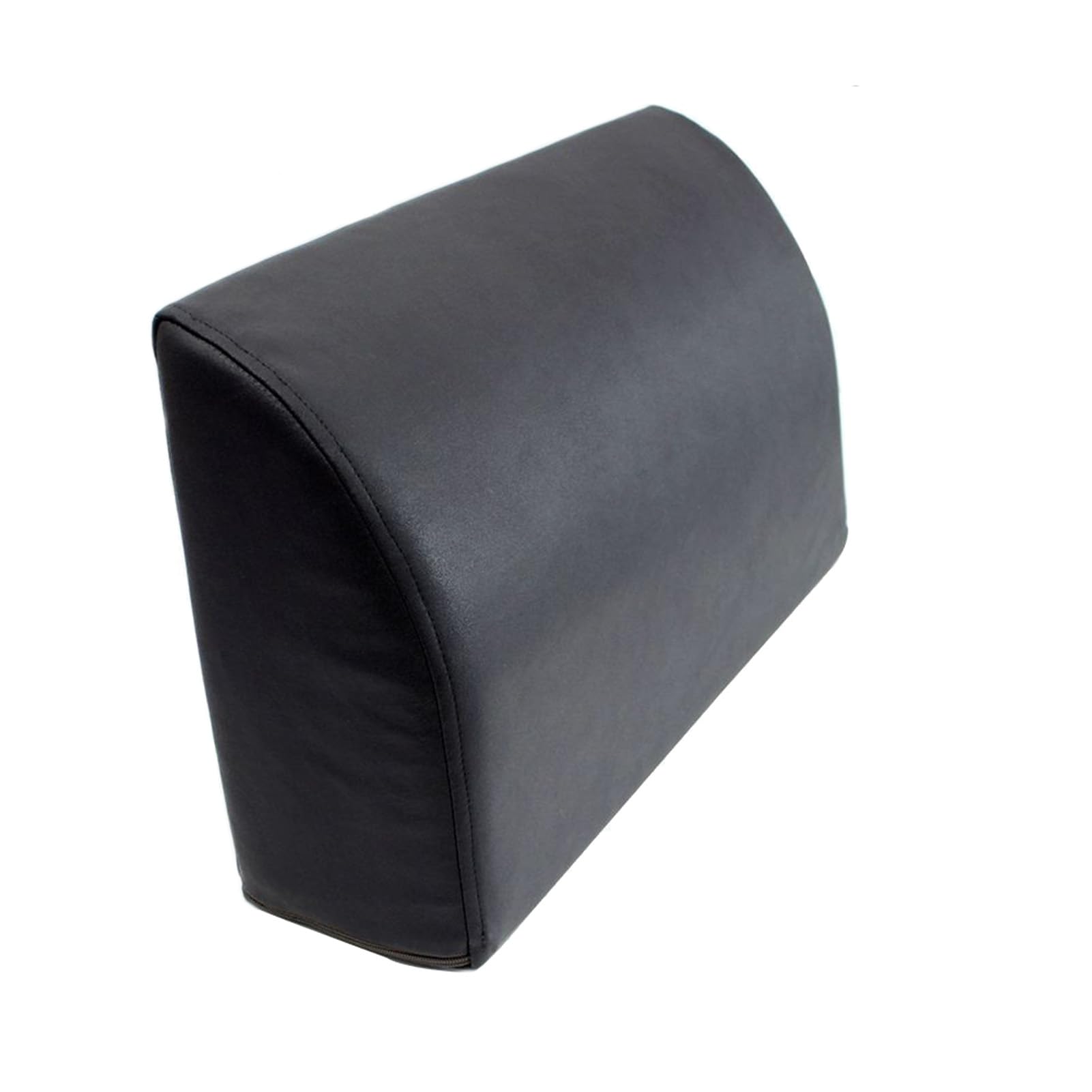 Relleno para Huecos de Cama, cojín Impermeable Negro para cabecero - Almohada en cuña de 65x45x15 cm para Huecos de Cama y Soporte de sofá, Espuma de Alta Densidad con Funda extraíble para m