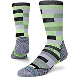 Stance Herren Slats Crew Socken, neongreen