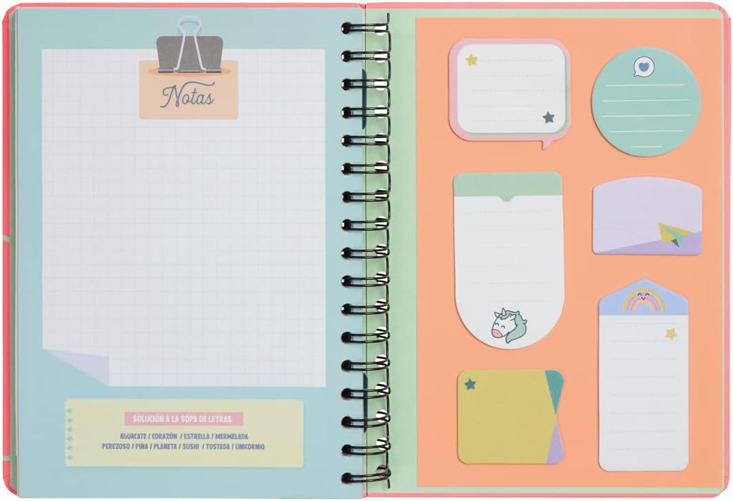 Mr. Wonderful, Teen Planner 2023-2024 Weekly Pink - Make it Possible