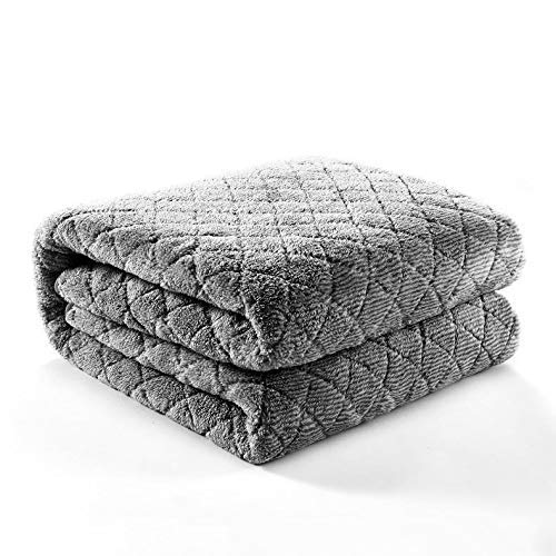 Manta calefactable, Manta eléctrica calefactable, Controles dobles de tamaño super extragrande 4 ajustes de calor Forro polar Lavable a máquina Compatible con espuma viscoelástica Protección con Cover