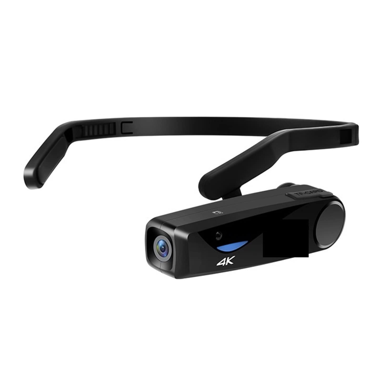 CVFRDD Video Camera Head Mounted Wearable FPV 4K Camcorder Webcam Vlog Blogger(With TF card 32GB,EP6 with control)