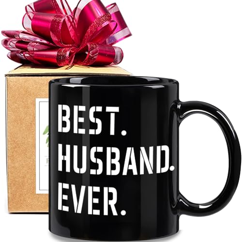 FALJIOK Best Husband Ever Mug, Gag Novelty...