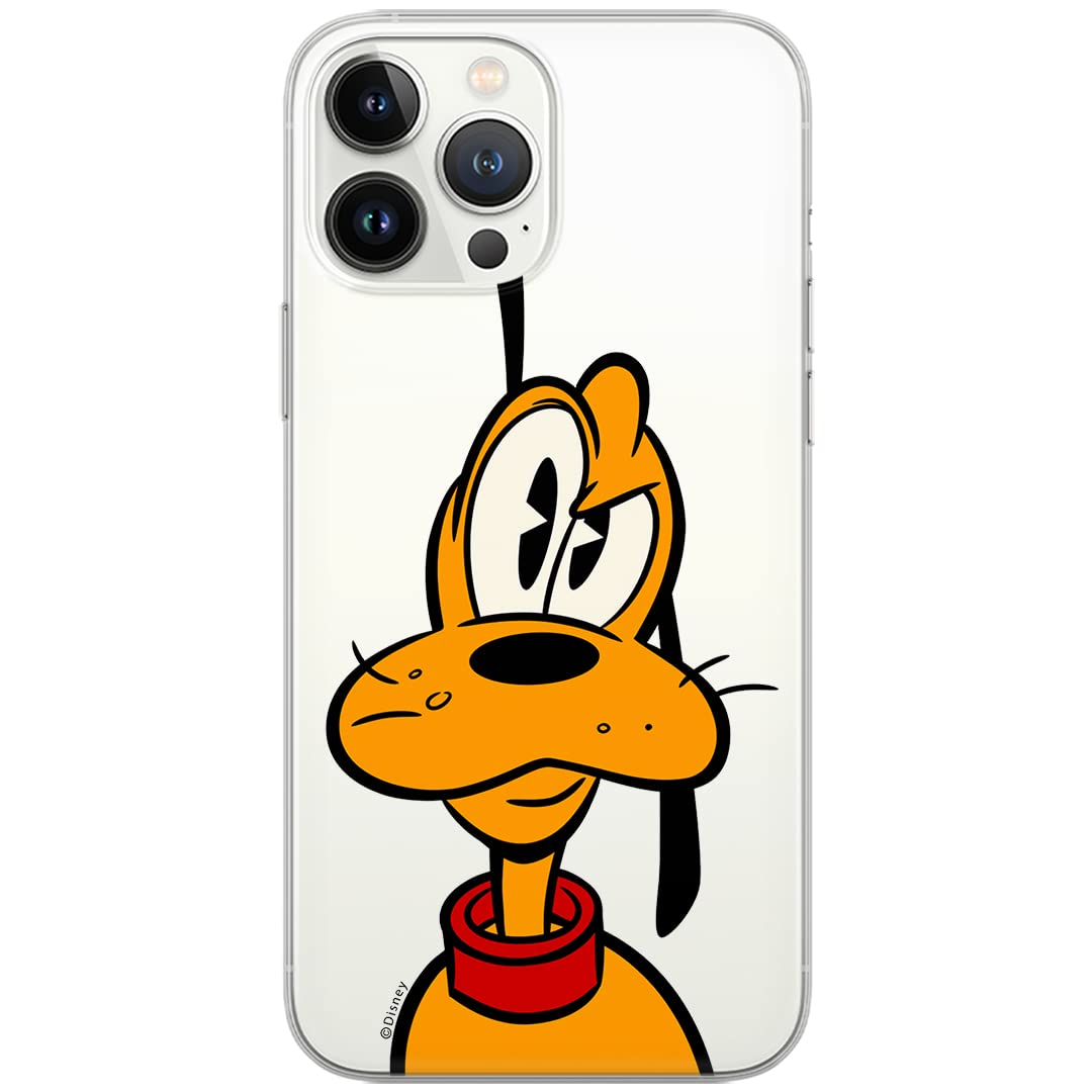 ERT GROUP mobile phone case for Apple Iphone 6 PLUS original and officially Licensed Disney pattern Pluto 001 optimally adapted to the shape of the mobile phone, partially transparent