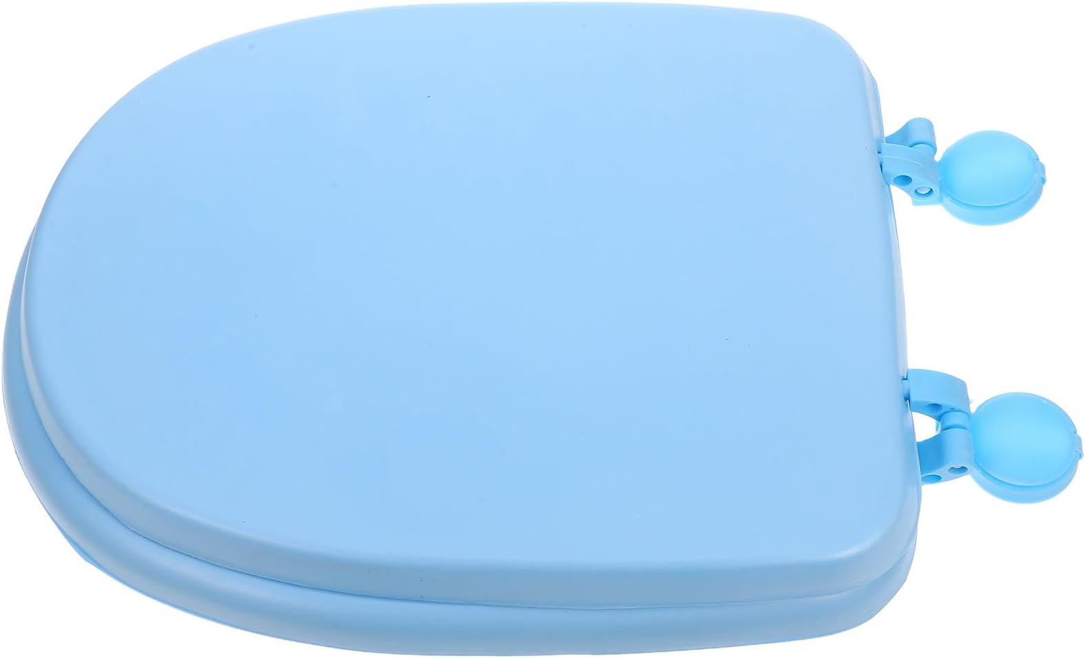 Cushioned Foam Toilet Seat Cover Soft Padded round Toilet Seat Cushion Non-slip for Seniors Universal Fit Light -shaped