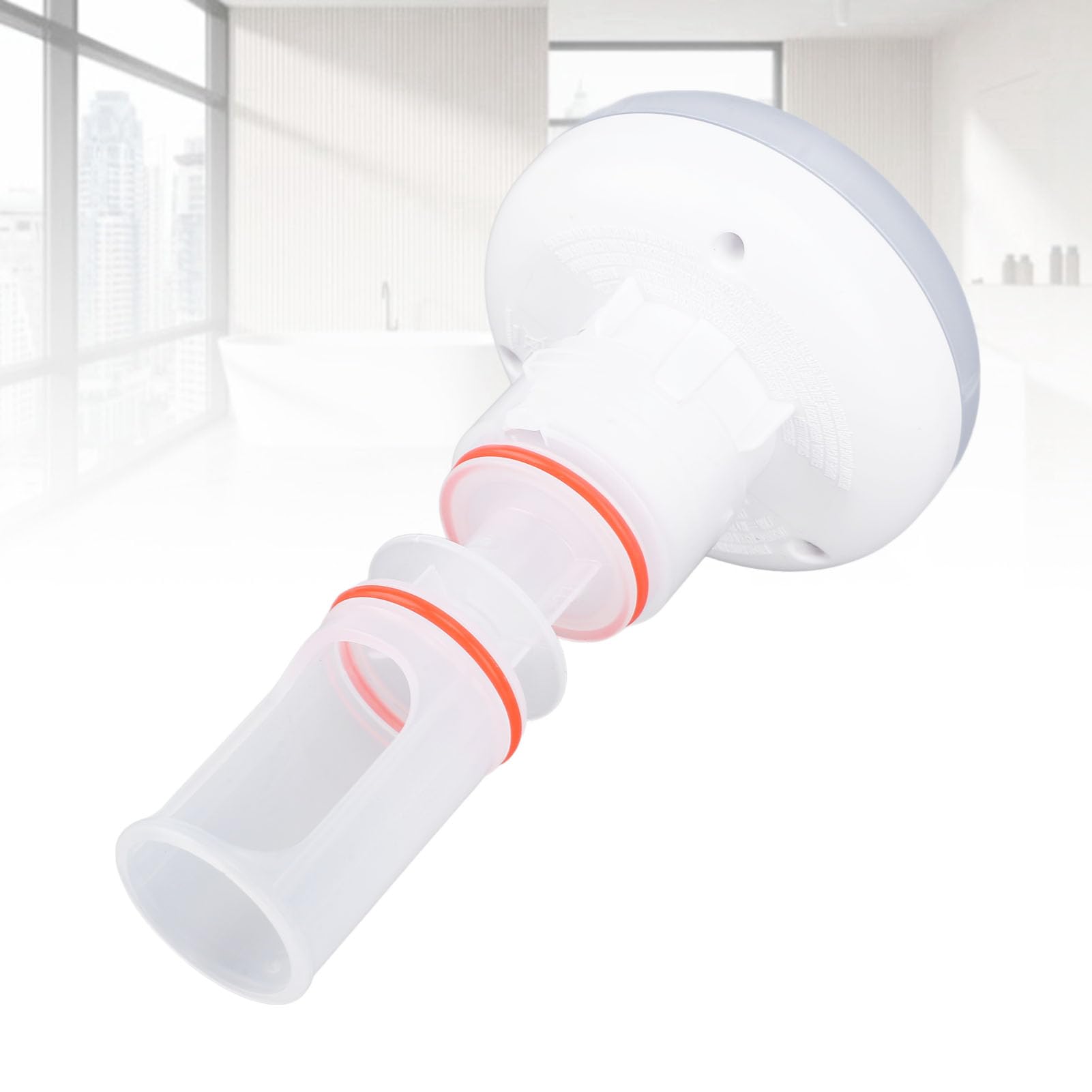 HEEPDD Boquilla de Chorro de SPA Portátil, Reemplazo de Chorro de Bañera de Hidromasaje LED de Plástico, Boquilla Compacta de 150 G con Luz Colorida para Uso en Fiestas en la Piscina, SPA en Bañera