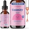 JoySpring Kids Daily Magnesium Routine Glycinate & Citrate Liquid Drops with L-Theanine, Chamomile & Passion Flower Kid-Friendly Mineral Supplement for Children