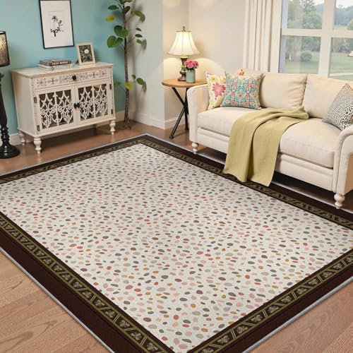 Tapis de chambre bébé style bohème doux pour une descente de lit cocooning - 3