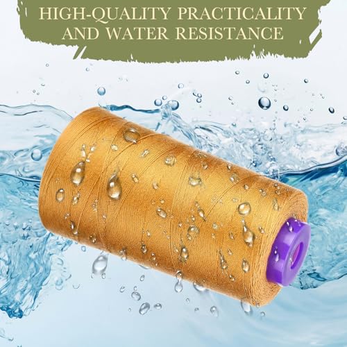 3 Pack Hilos para Coser Impermeables 1130 Yardas miniatura 6