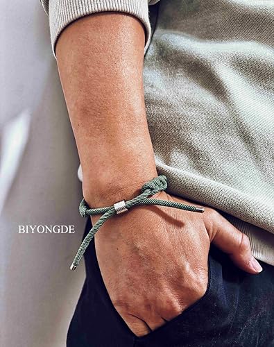 Braided Milano Rope Bracelet with Stainless Steel Charm, Handmade, Adjustable Length for Men and Women3