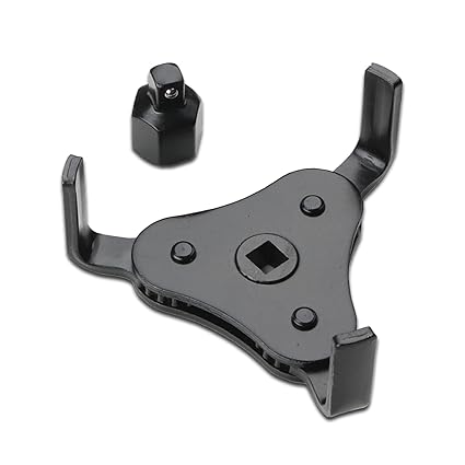 Yonput Pack-1 Oil Filter Wrench, Universal 3 Jaw Oil Filter Wrench, Adjustable Oil Filter Removal Tool for 2
