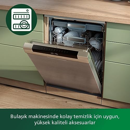 Philips 5000 Serisi Güçlü El Mikser Seti 500W, El Blender Aparatı, Doğrayıcı Aparatı, Ölçekli Akıllı Saklama Kabı, 5 Hız Ayarı ve Turbo, HR3781/20