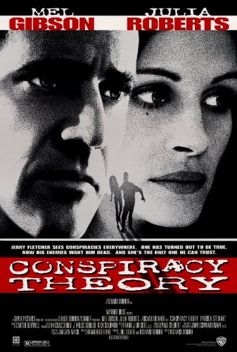 陰謀のセオリー　USオリジナル映画ポスター Amazon.com: Conspiracy Theory Poster Movie 11x17 Terry Alexander