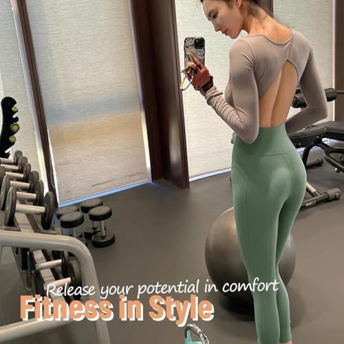 GAYHAY High Waisted Leggings for Women - Soft Opaque Slim Tummy Control Printed Pants for Running Cycling Yoga