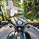 Tunejoy Motorrad Motorroller Spiegel Adapter M10 auf M10 Rechtsgewinde Schrauben für Moped Roller Motorrad Spiegel 2 Stück Silber