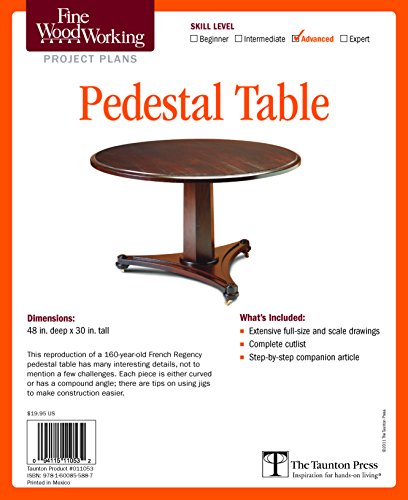 Fine Woodworking's Pedestal Table