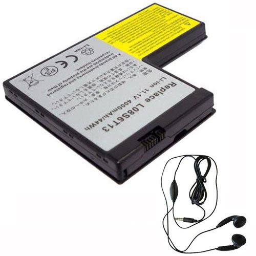 Batterie L08S6T13-03 pour PC portable noir de remplacement