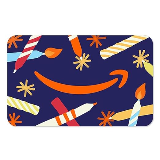 Amazon eGift Card - Celebration - (Instant Email or Text Delivery)
