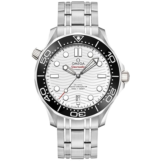 Omega Seamaster Diver 300M White Dial Men's Watch 210.30.42.20.04.001