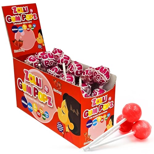 Zolli GUM Popz Chicles sin azúcar 40 unidades