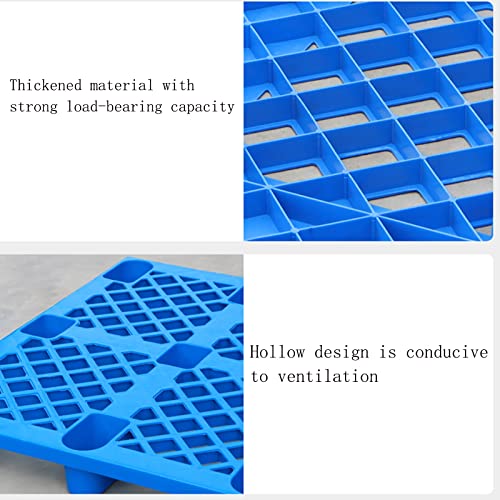 Grilles d'expédition bleu palette de sol légère taille standard