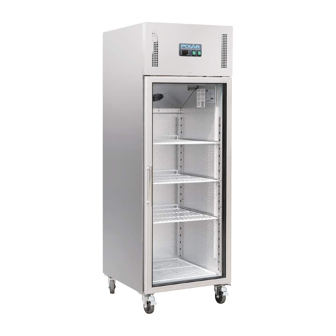 Polar G - Series Upright Gastro Display Fridge 600Ltr