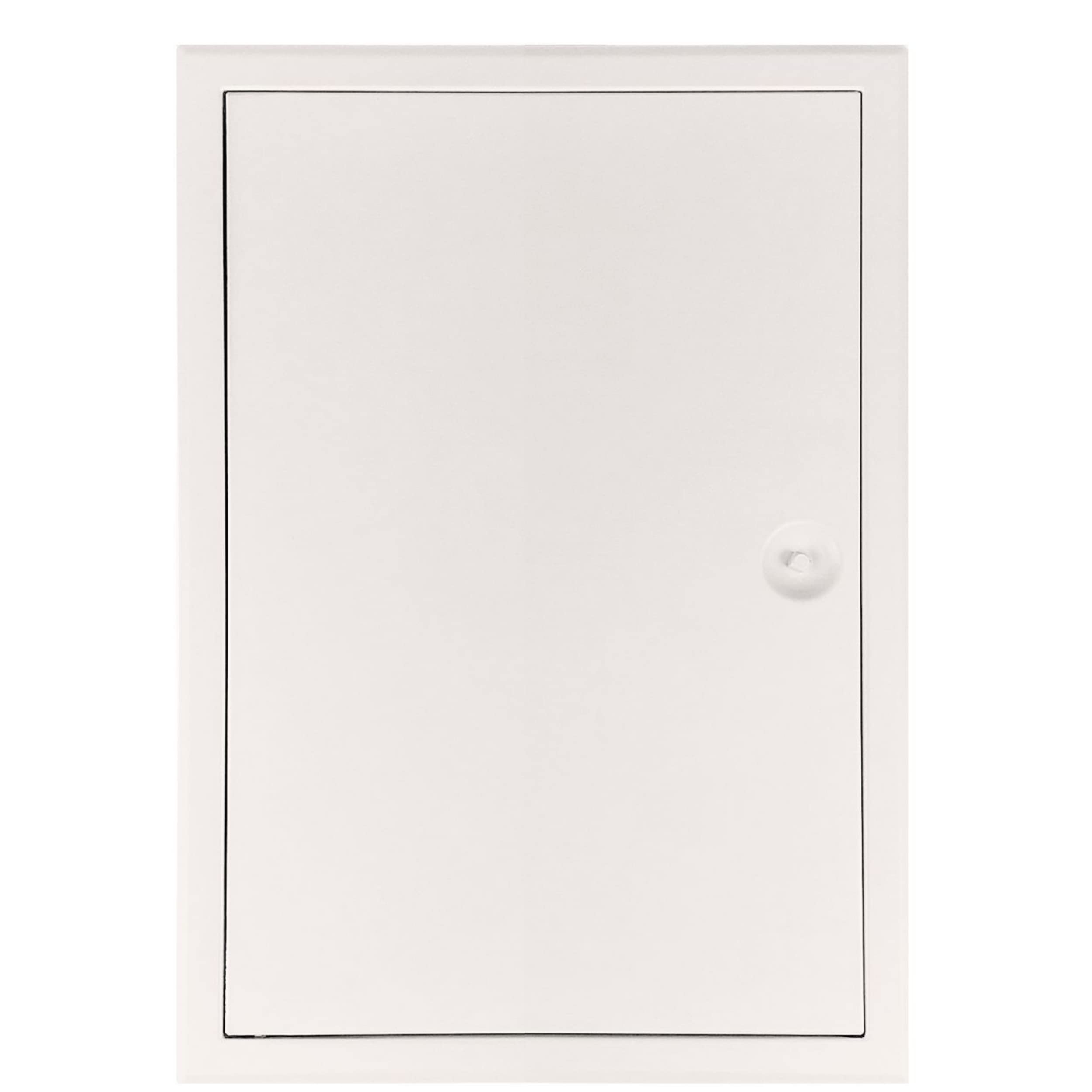 Inspectieklep, inspectiedeur, wit, softline The White Edition met vierkante sluiting, 300 x 400 mm