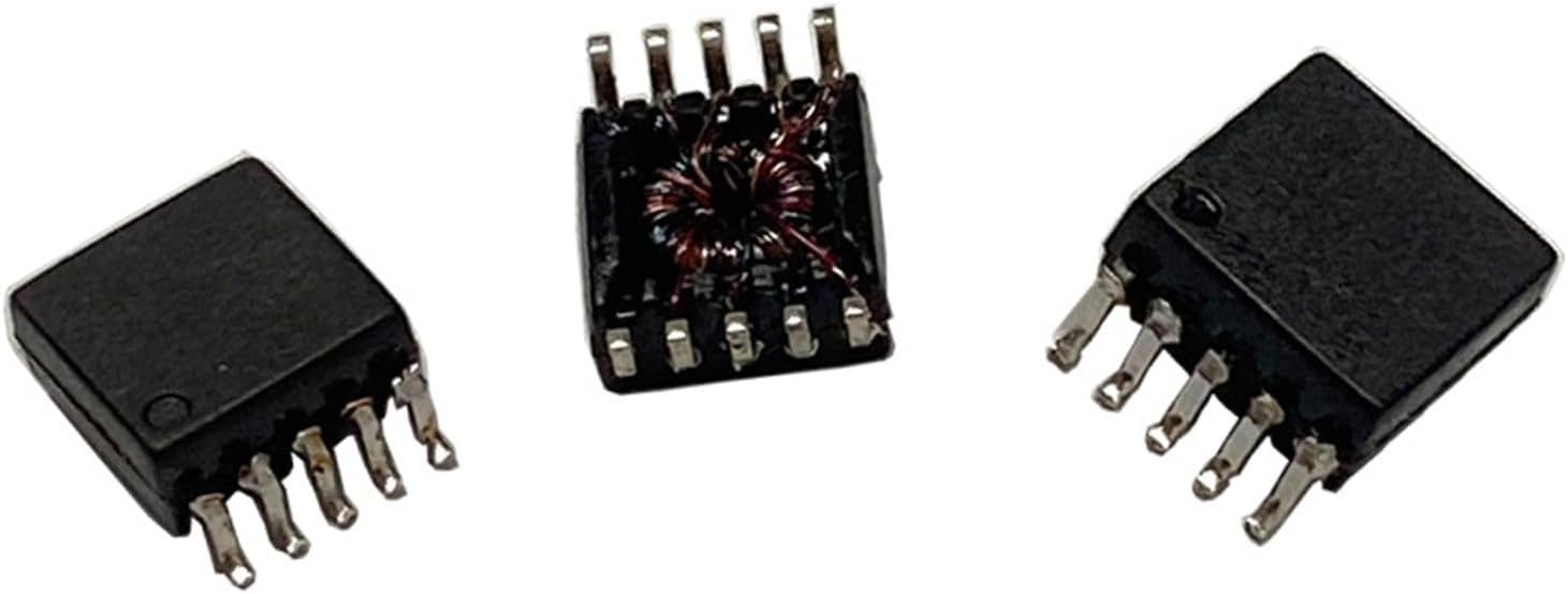 MeLphi 5 Pcs Gigabit 10 Gigabit Ethernet Network Transformer Optical Fiber 2.5G50G10G Dedicated SMD Network Transformer