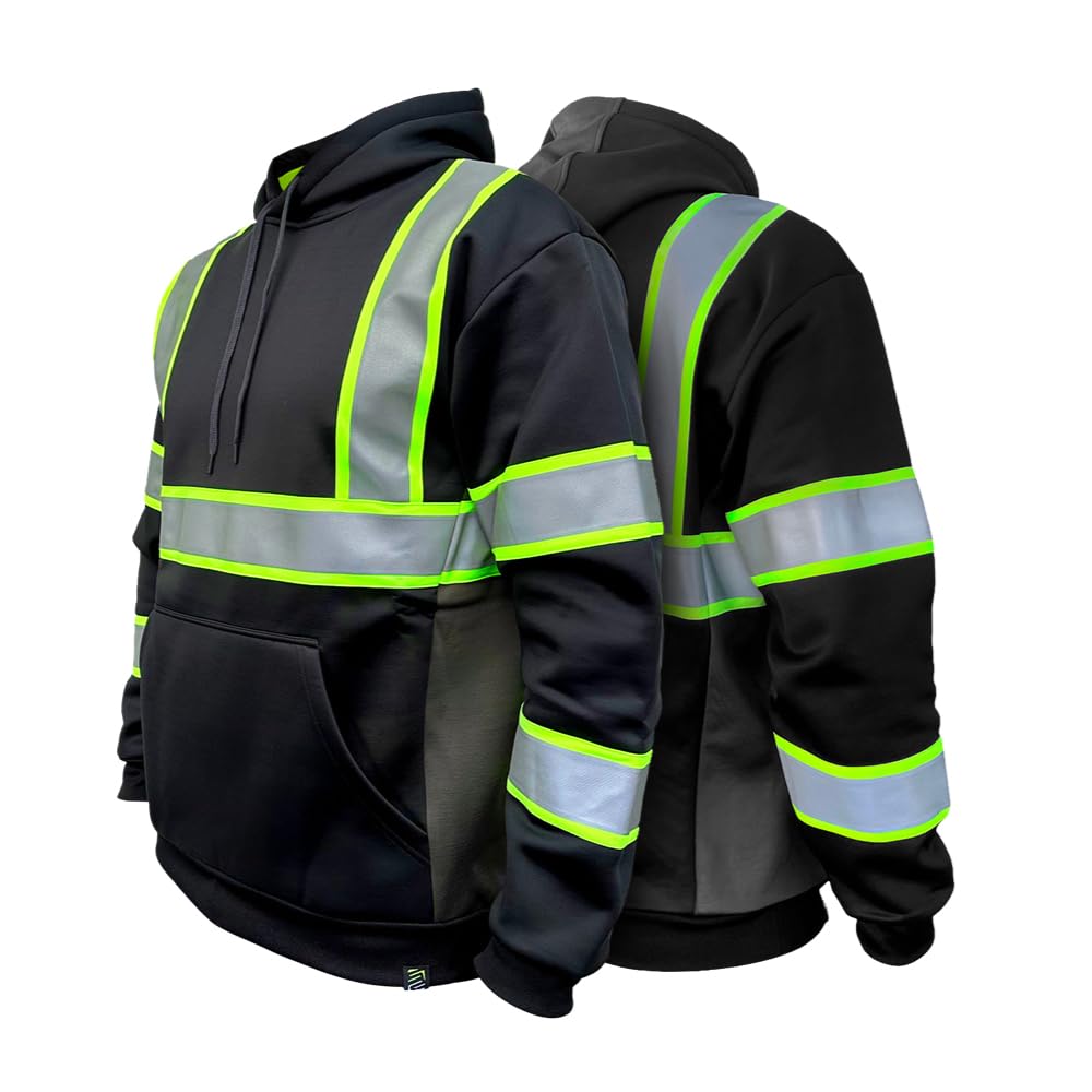 SafetyShirtz SS360 ANSI Class 3 Type R Graphic Hoodie