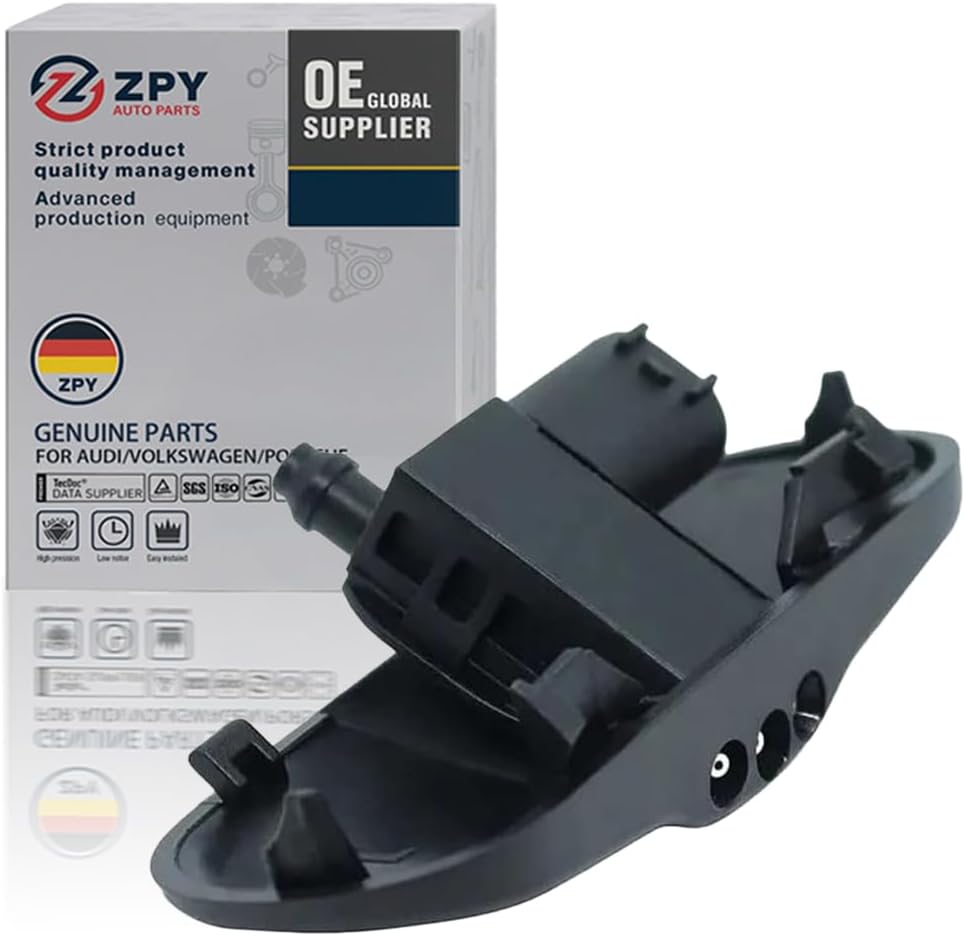 Windshield Washer Nozzles Spray Jet Replacement 8J0955988G for Audi A1 A3 A4 A6 TT Q7 for VW Passat CC