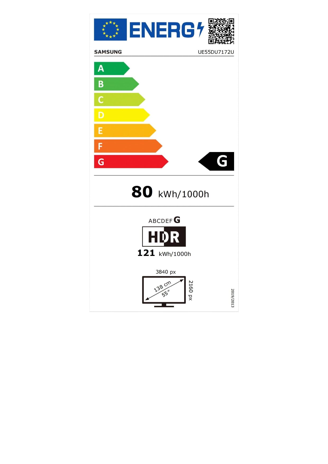 Samsung Ue55du7172u 55´´ 4k Led Tv Europe PAL