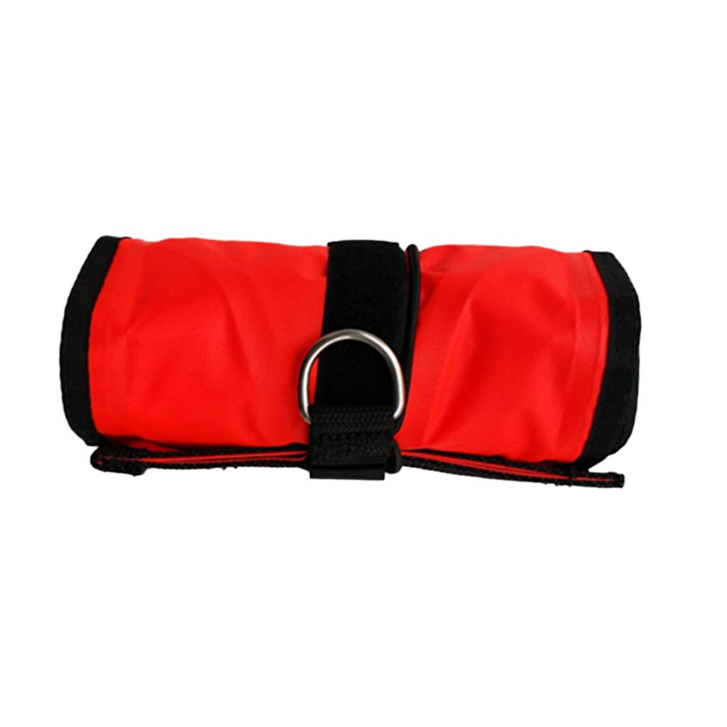 P Prettyia Carrete de Dedo para Buceo Guía + Boya de Marcador de Superficie, Accesorios para Deportes Acuáticos - Púrpura