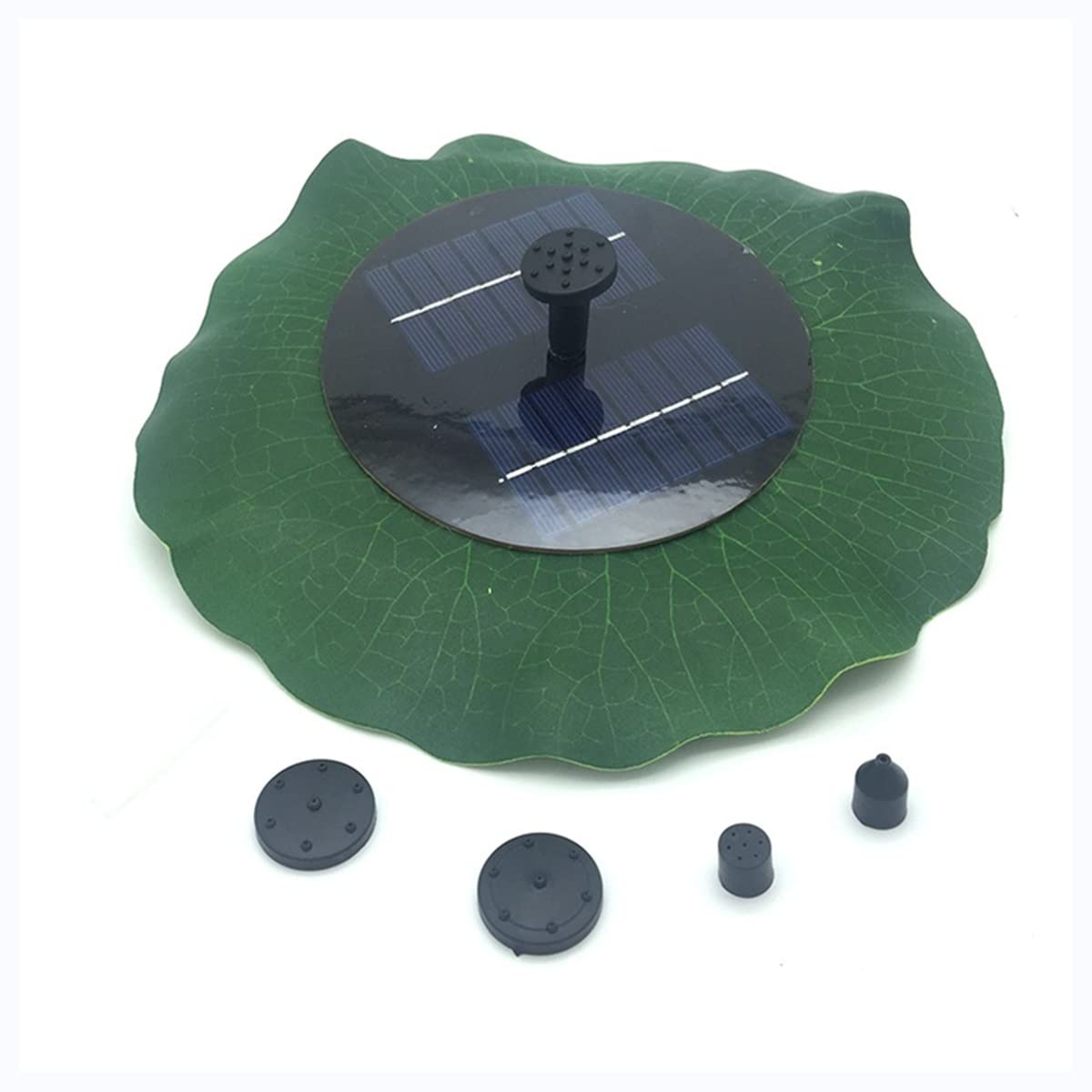 ZTBH Pompe idrauliche elettriche Pompa Galleggiante dell'Acqua Solare della Fontana della Foglia di Loto, Pompa Solare della Fontana del Giardino della Fontana Pompe dell'Acqua e Accessori