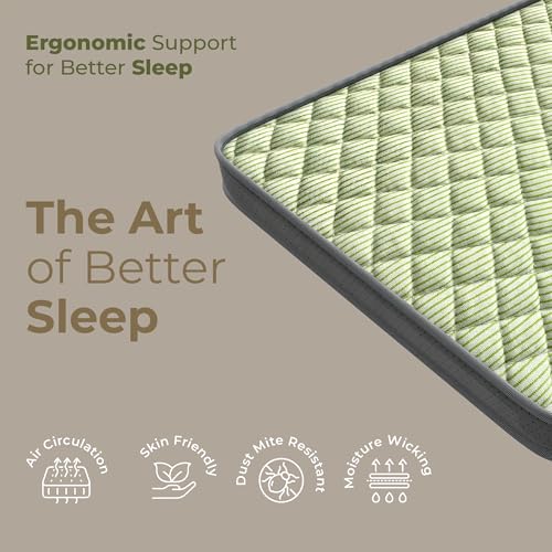 Shayan Dual Comfort Mattress 6 inch King Size - Image 6