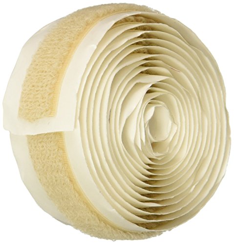 FLAMEPRO 1222-FR-PSA/L Beige Flame Retardant Woven Nylon Loop, Adhesive Back, 5/8