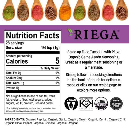 Riega Organic Street Taco Mix