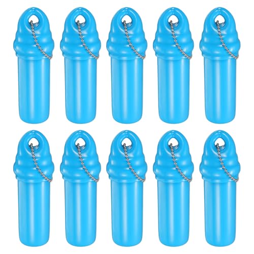 Porte-clés flottant anti-perte avec tube étanche pour clé de bateau