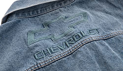 Image of Calhoun Officially Licensed General Motors Denim Jean Jacket