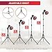 wolezek LED Red Light Lamp with Stand, Adjustable Tripod 15