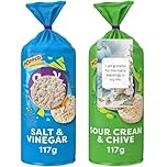 Rice Cake Snack Bundle With Sour Cream & Chive And Salt & Vinegar (2 Mixed Pack) By Oerich Gift