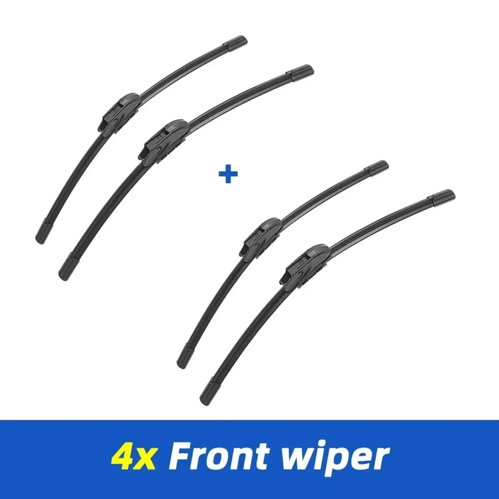 Escobilla coche Recambios Escobillas Limpiaparabrisas Compatible Con Fiat Para Punto 188 1999-2004 2005 Juego Ventana Delantera Y Parabrisas Trasero(4Front)