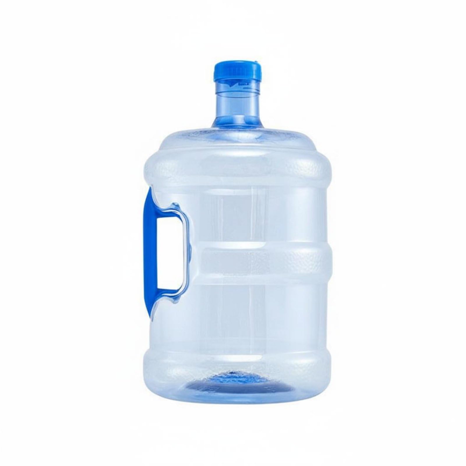 Qianly Drinking Bucket Water Jug Storage Container Dispenser Bottle PET Thickened Leak-Resistant Screw Cap Portable Suitable for dorm room camping home use, 10L, Thick Pet